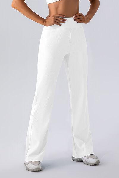 High Waist Straight Active Pants – Ultimate Comfort & Style for Your Active Lifestyle - Znvia