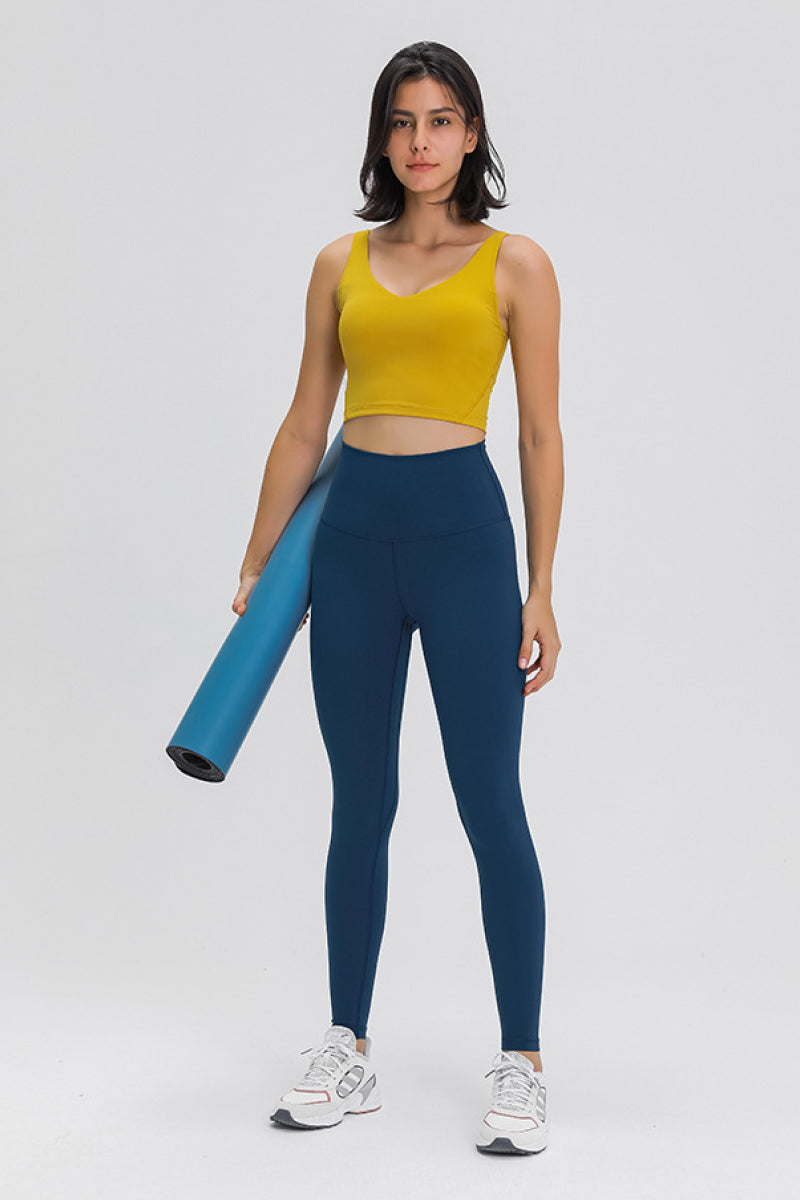 Scoop Back Sports Bra – Stylish, Supportive, and Ultra-Comfortable - Znvia