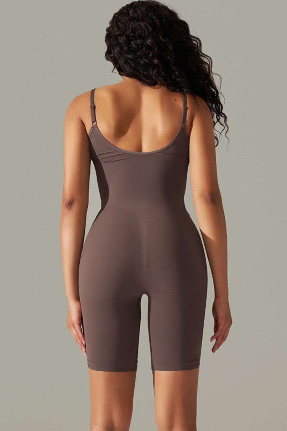 Spaghetti Strap Active Romper – Your Ultimate All-in-One Athleisure Essential! - Znvia