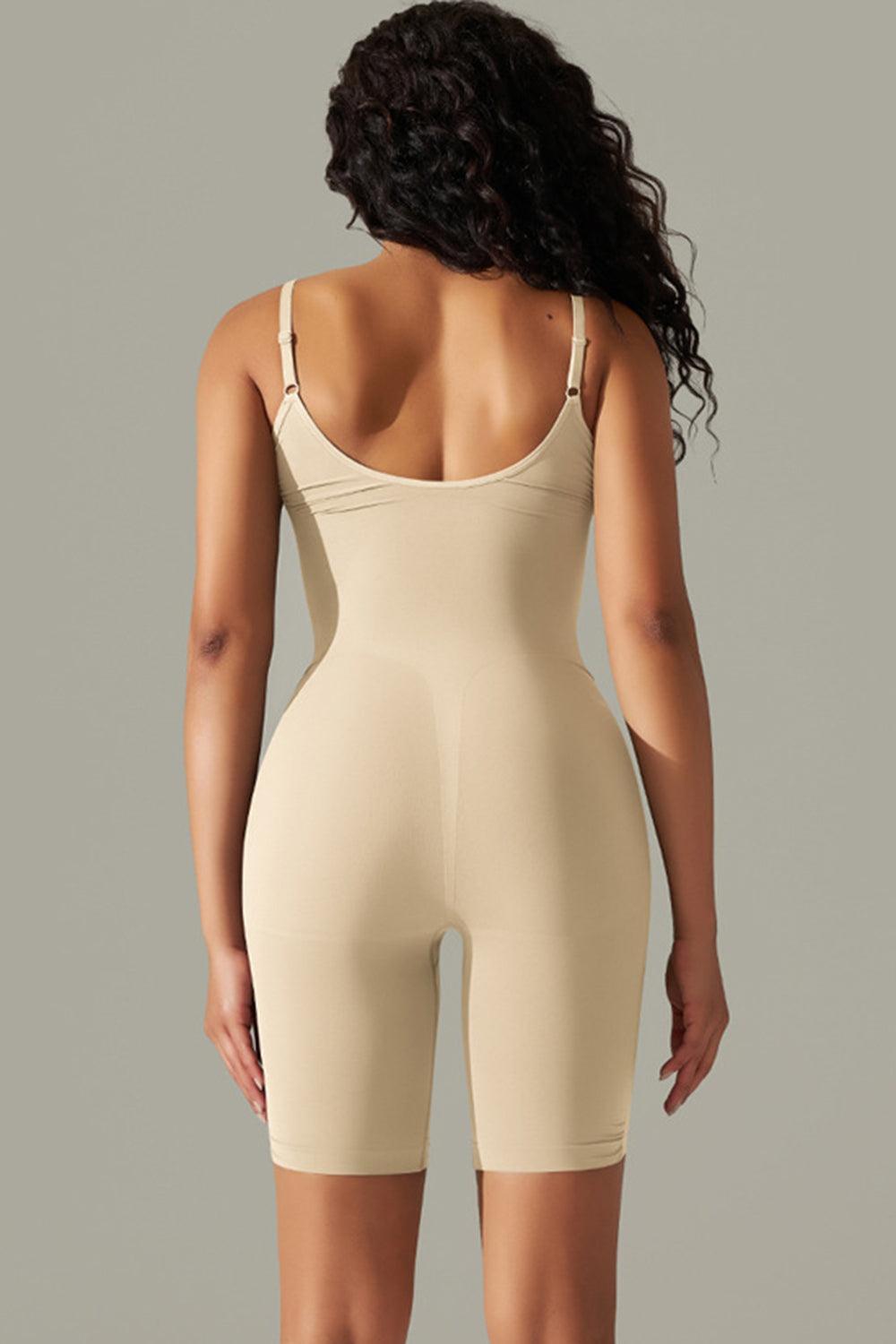 Spaghetti Strap Active Romper – Your Ultimate All-in-One Athleisure Essential! - Znvia