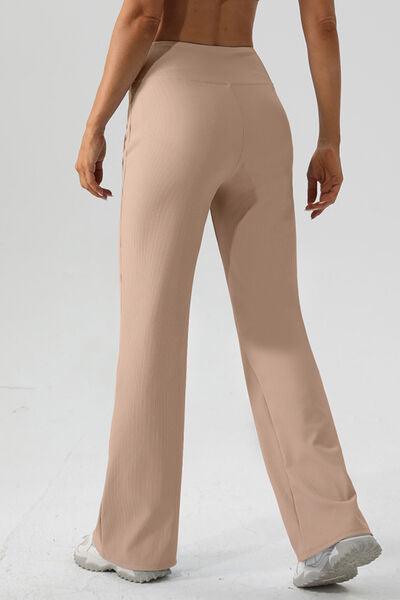 High Waist Straight Active Pants – Ultimate Comfort & Style for Your Active Lifestyle - Znvia