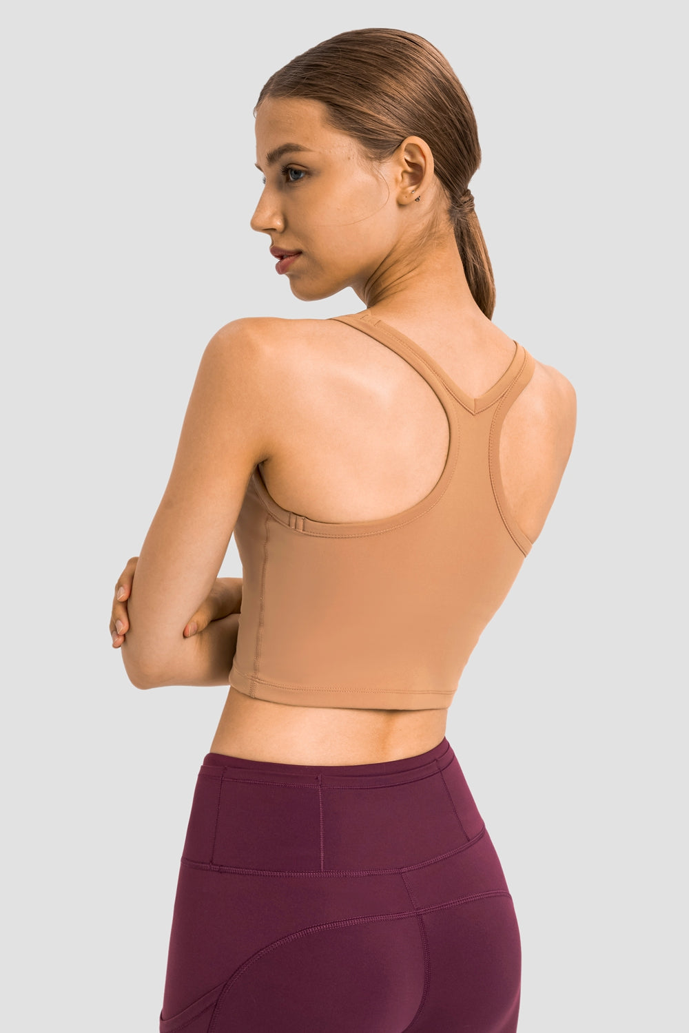 Racerback Sports Bra – Performance Meets Comfort - Znvia