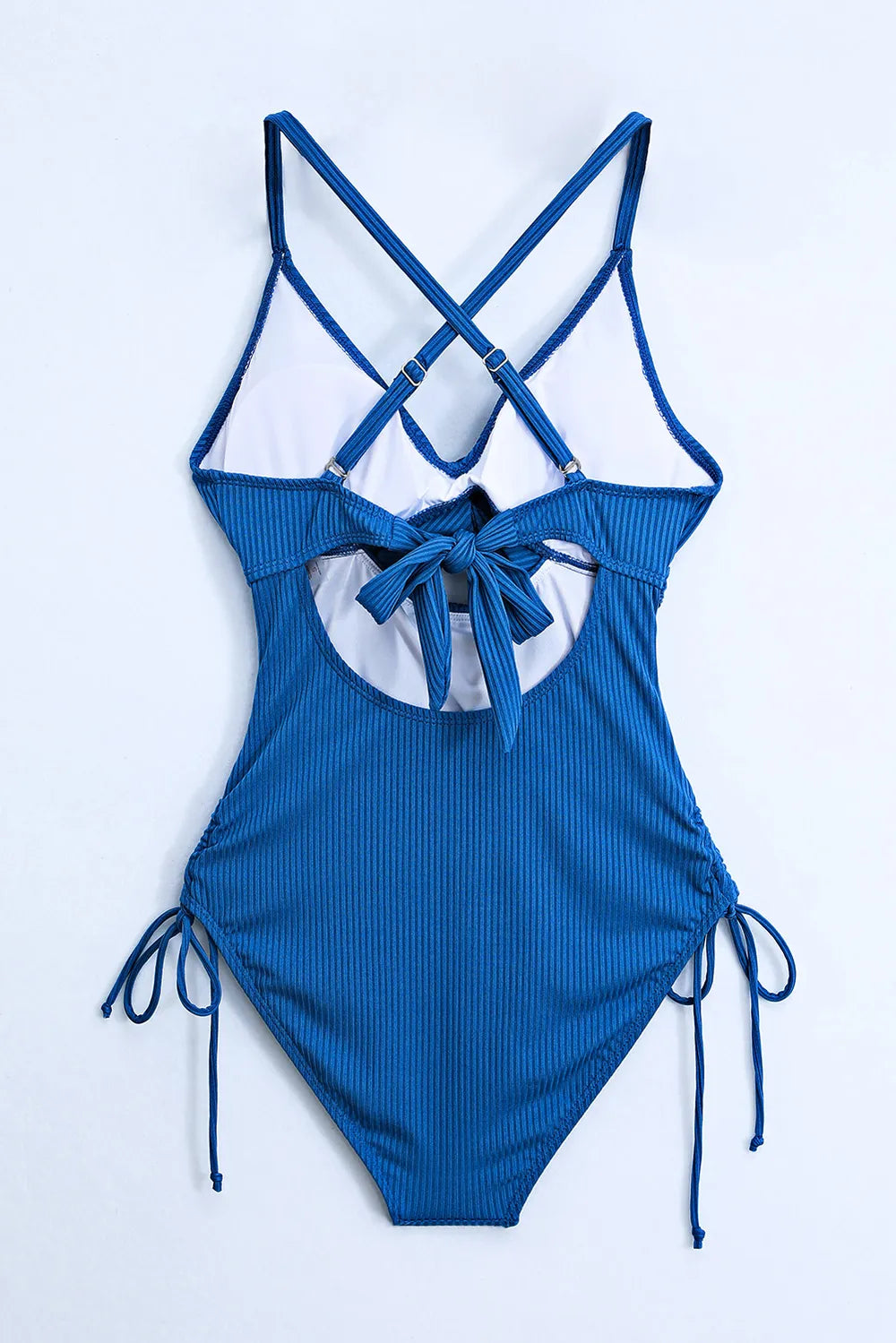 Stylish Cutout V-Neck Spaghetti Strap One-Piece Swimwear - Znvia