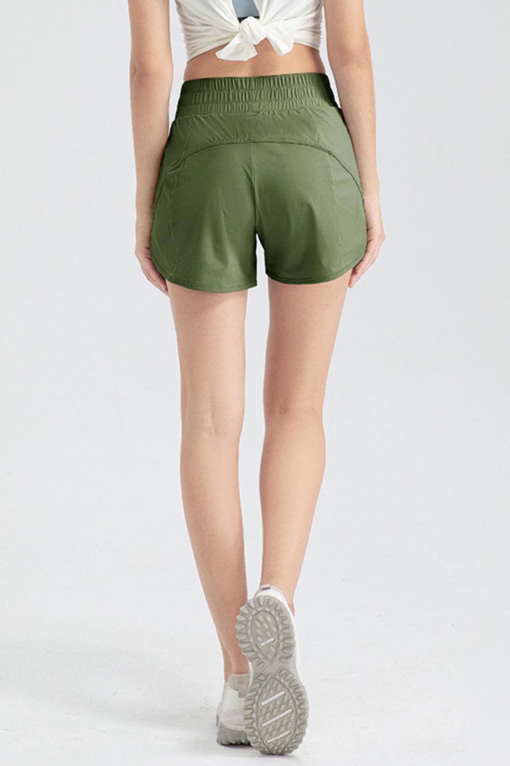 Elastic Waist Active Shorts – Comfort, Flexibility & Style for Every Move! - Znvia