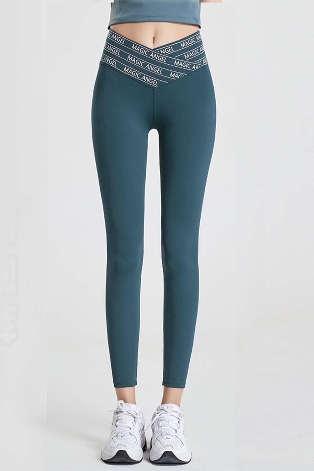 Wide Waistband Sports Leggings – Ultimate Comfort & Performance - Znvia