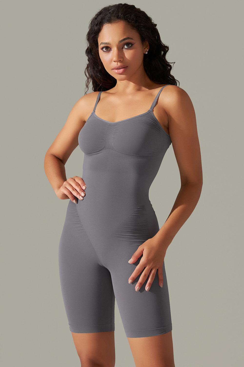 Spaghetti Strap Active Romper – Your Ultimate All-in-One Athleisure Essential! - Znvia