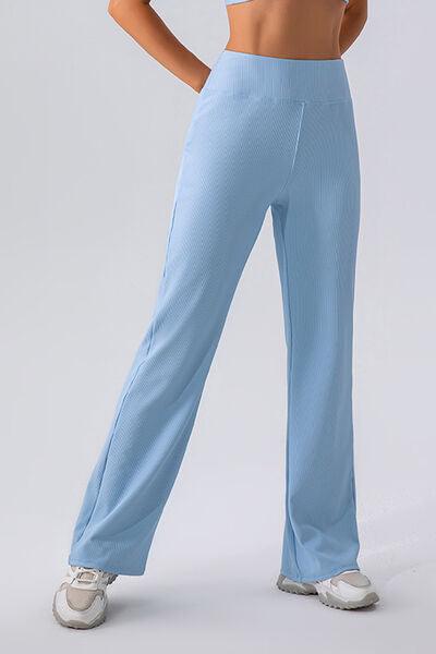 High Waist Straight Active Pants – Ultimate Comfort & Style for Your Active Lifestyle - Znvia