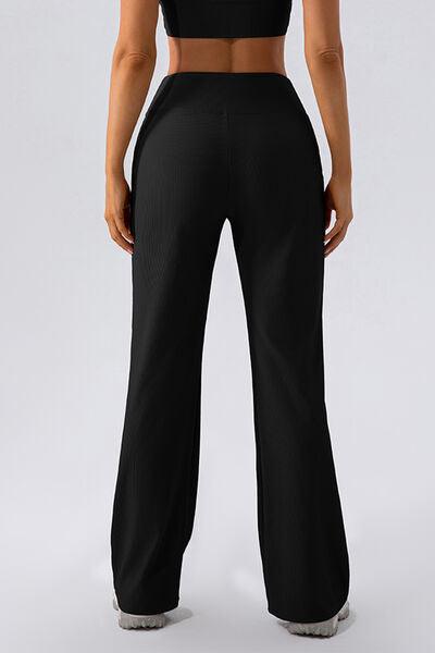 High Waist Straight Active Pants – Ultimate Comfort & Style for Your Active Lifestyle - Znvia
