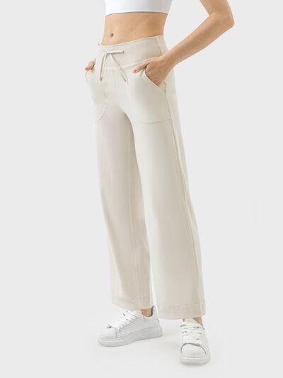 Drawstring Active Pants with Pockets – The Perfect Blend of Comfort & Performance! - Znvia