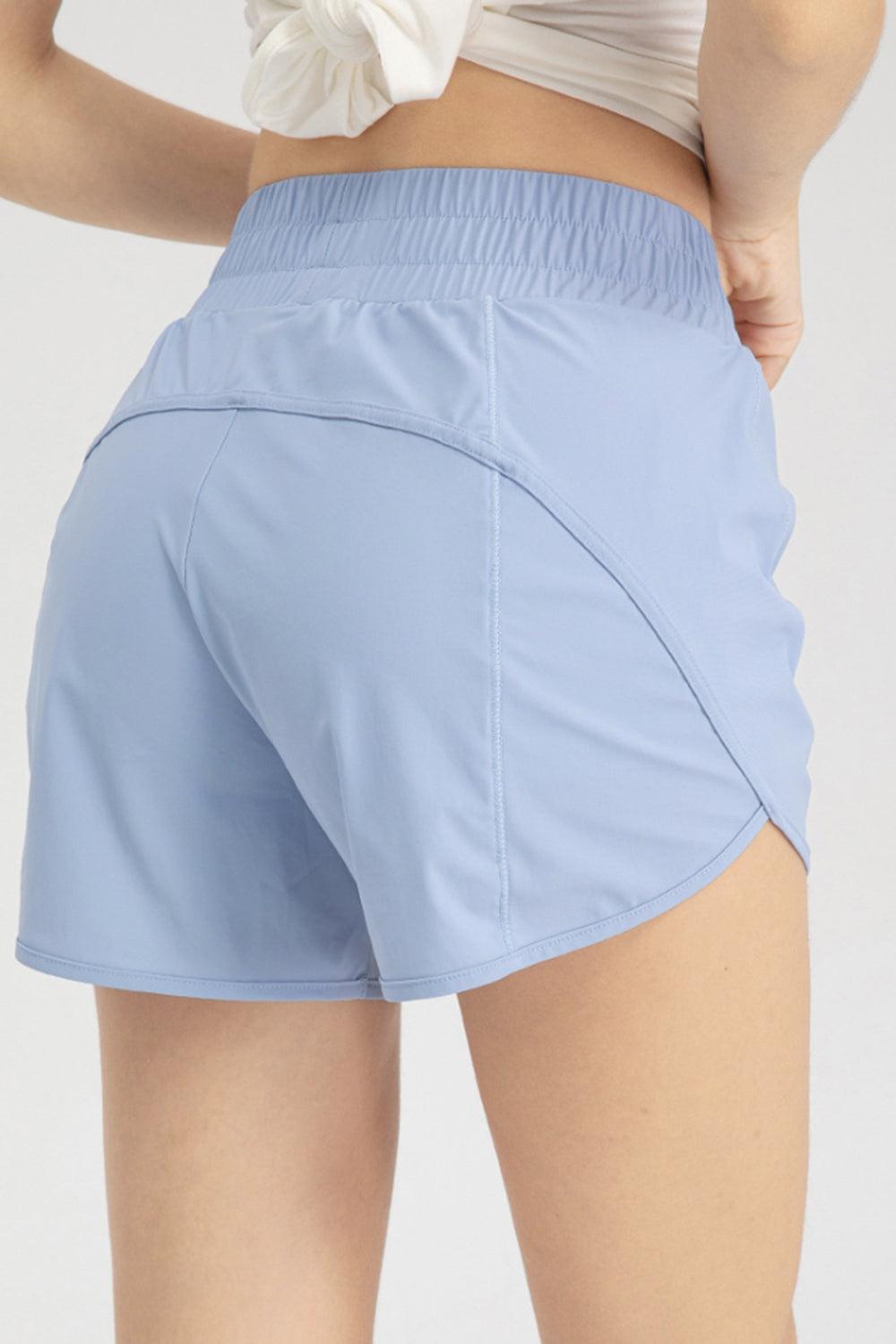 Elastic Waist Active Shorts – Comfort, Flexibility & Style for Every Move! - Znvia