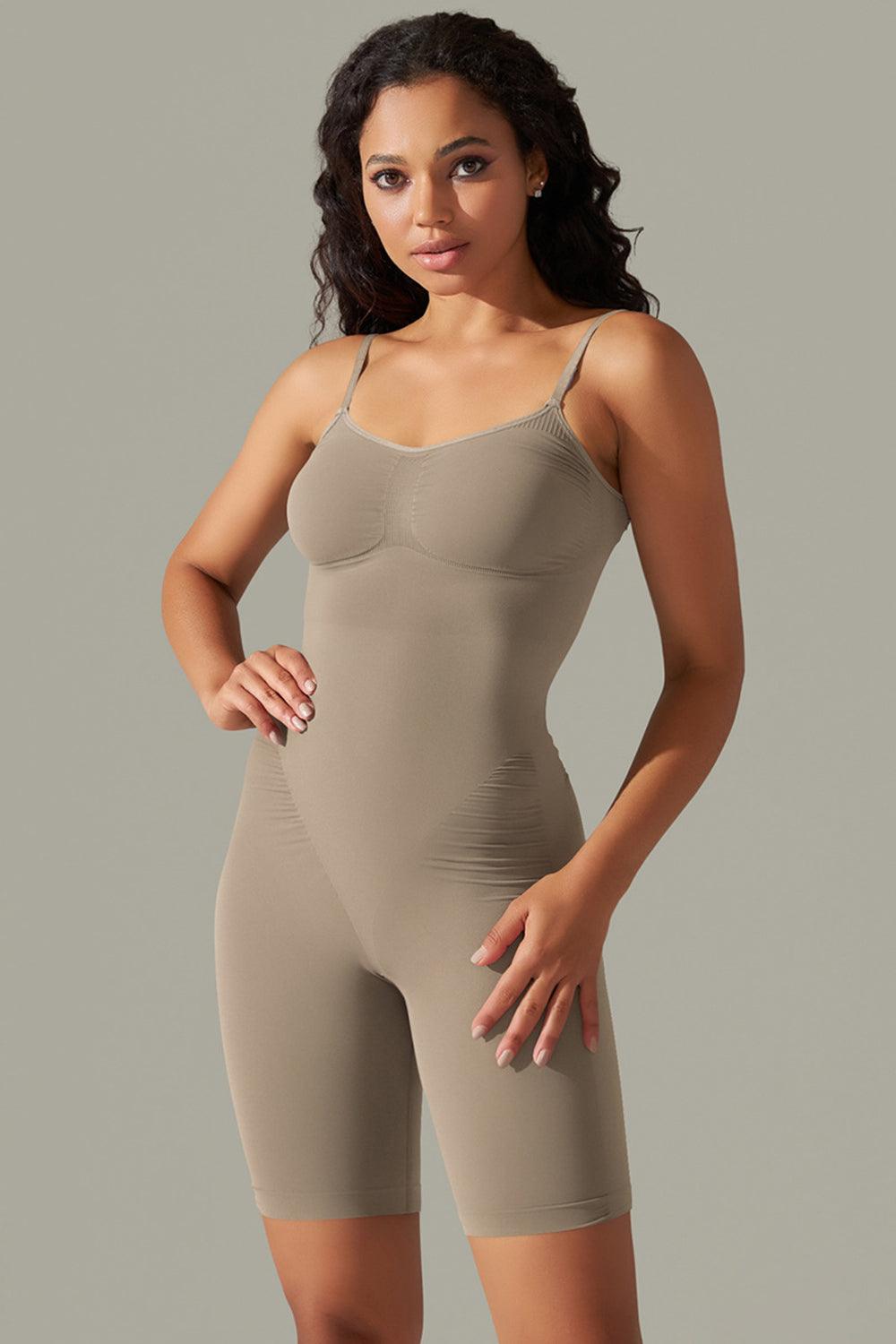Spaghetti Strap Active Romper – Your Ultimate All-in-One Athleisure Essential! - Znvia