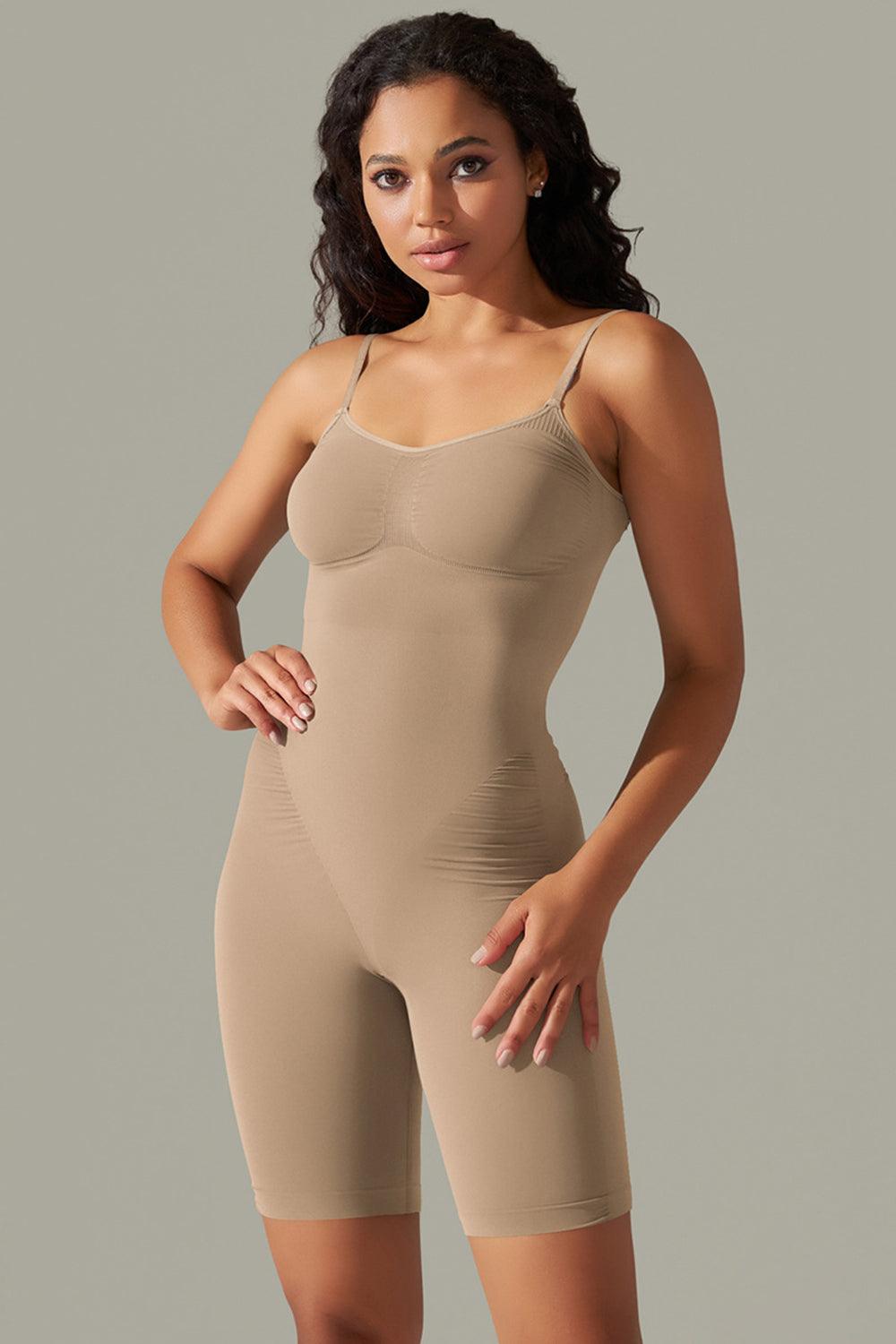 Spaghetti Strap Active Romper – Your Ultimate All-in-One Athleisure Essential! - Znvia