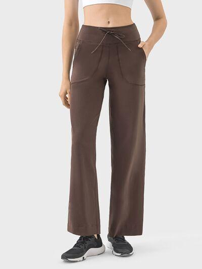 Drawstring Active Pants with Pockets – The Perfect Blend of Comfort & Performance! - Znvia