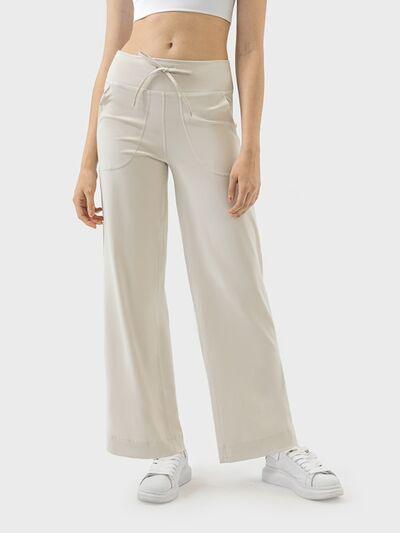 Drawstring Active Pants with Pockets – The Perfect Blend of Comfort & Performance! - Znvia