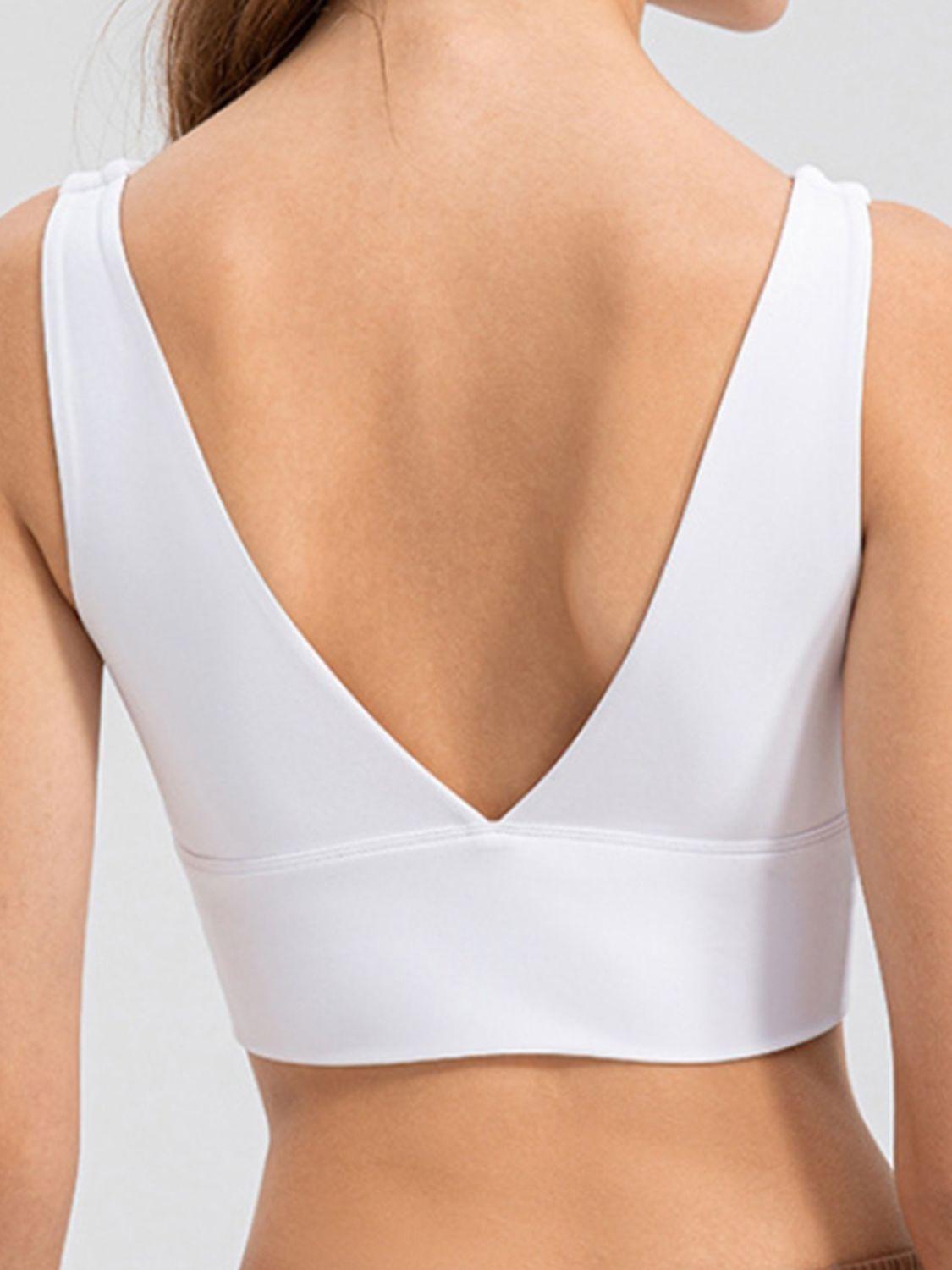 Scoop Neck Wide Strap Active Tank - Znvia