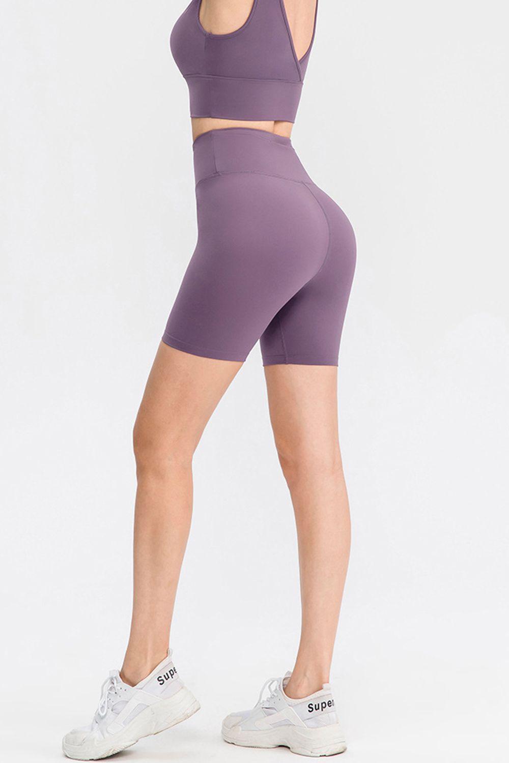 Wide Waistband Sports Shorts – Ultimate Comfort & Performance - Znvia