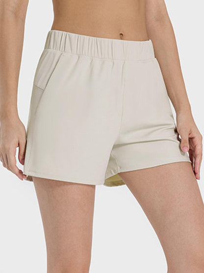 Elastic Waist Active Shorts – Comfort, Flexibility & Performance - Znvia