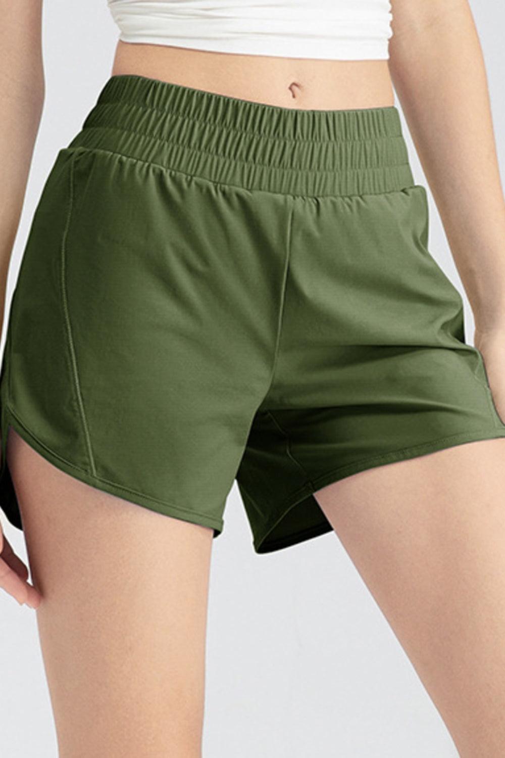 Elastic Waist Active Shorts – Comfort, Flexibility & Style for Every Move! - Znvia