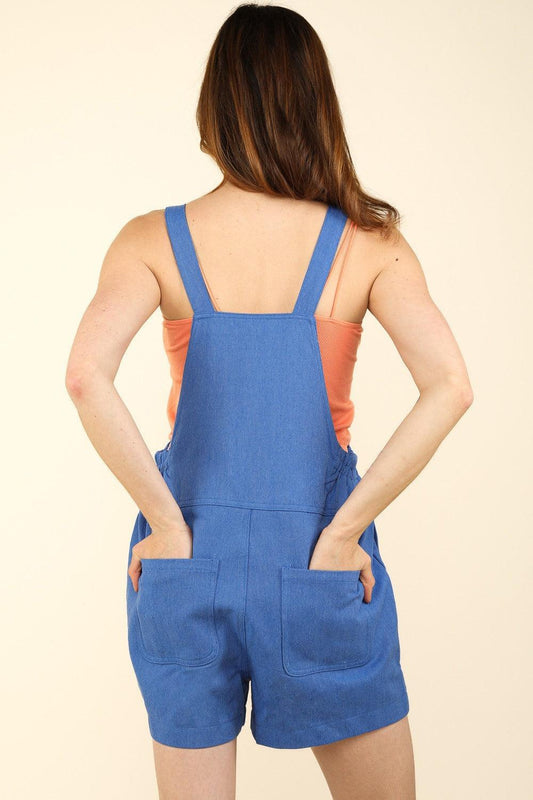 Adjustable Suspender Overalls with Pockets - Znvia