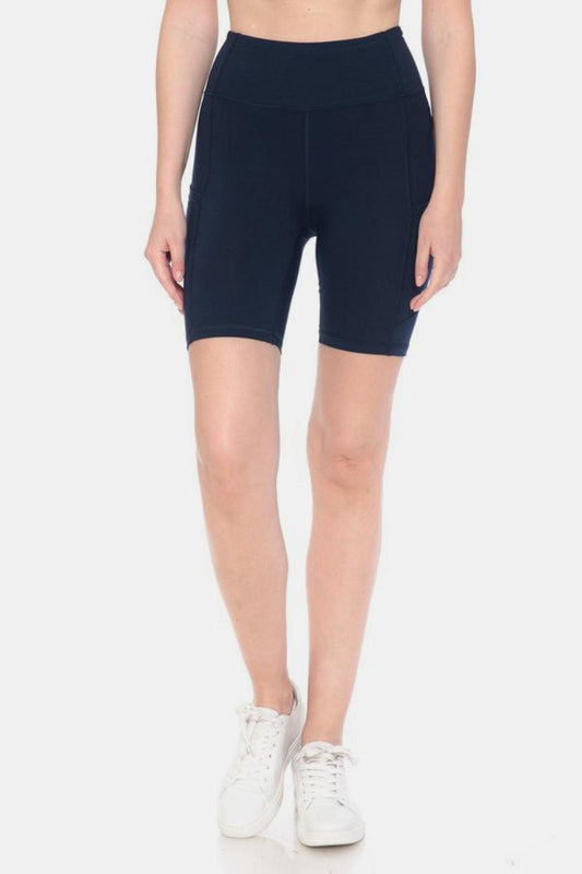 Full Size High Waist Active Shorts - Znvia