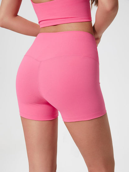 High Waist Active Shorts - Znvia