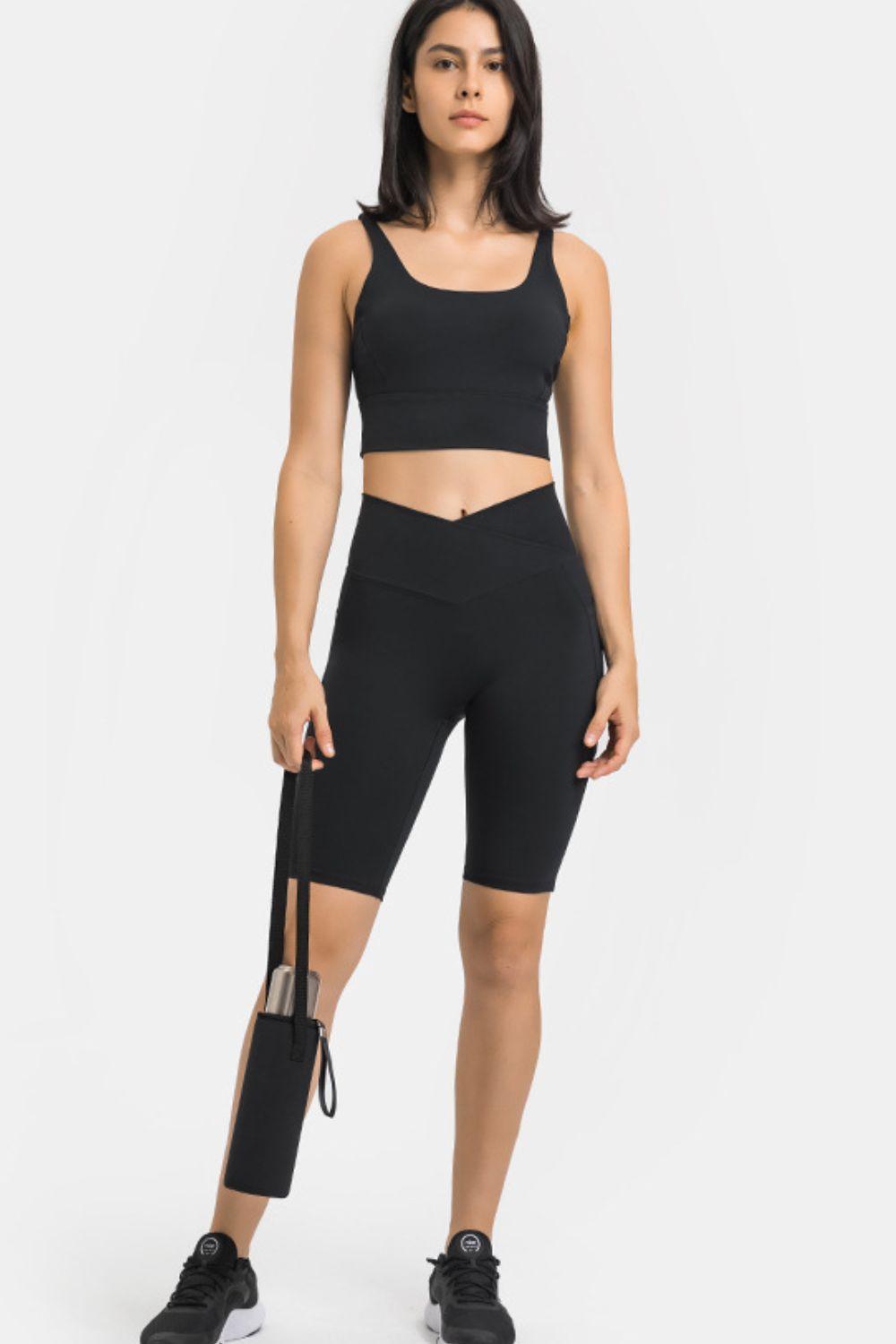 High Waist Biker Shorts with Pockets – Perfect Blend of Comfort & Performance - Znvia