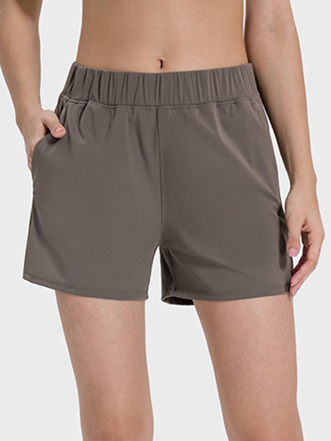 Elastic Waist Active Shorts – Comfort, Flexibility & Performance - Znvia