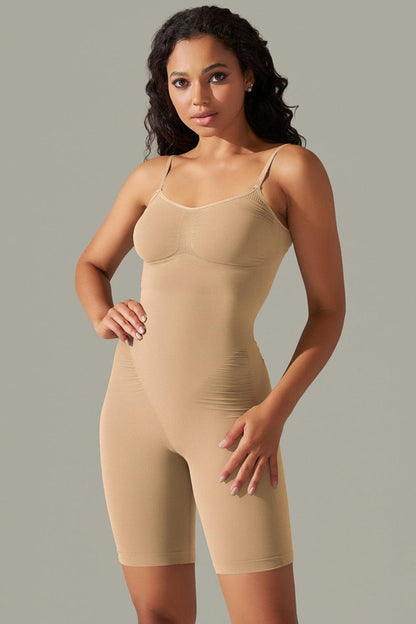 Spaghetti Strap Active Romper – Your Ultimate All-in-One Athleisure Essential! - Znvia