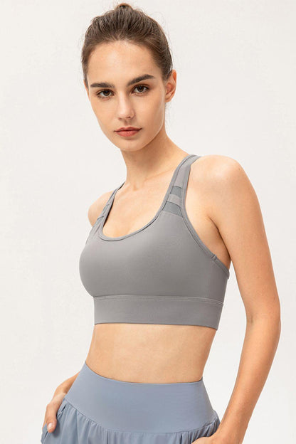 Scoop Neck Long Sports Bra – The Ultimate Blend of Comfort & Performance - Znvia
