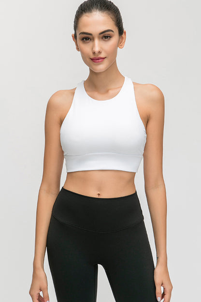 Halter Keyhole Sports Bra – Stylish, Supportive & Ultra-Comfortable - Znvia