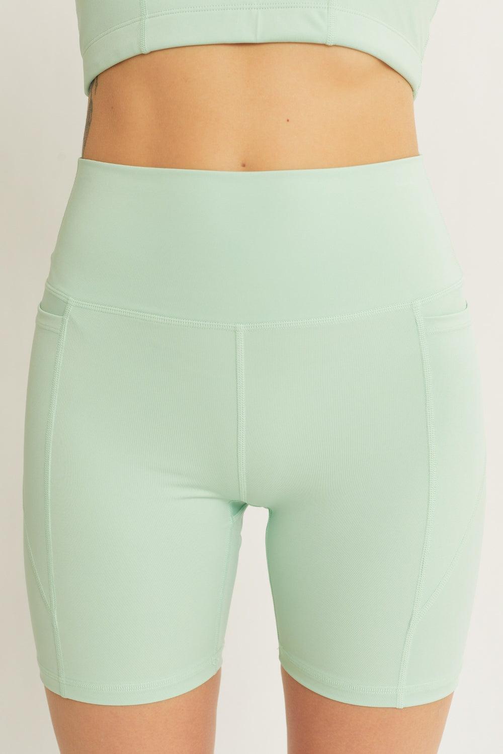 High Waist Seam Detail Active Shorts – Stylish, Supportive, and Ultra-Comfortable - Znvia