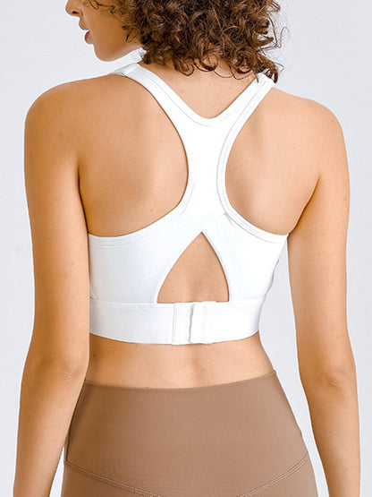 Double Take Square Neck Racerback Cropped Tank - Znvia
