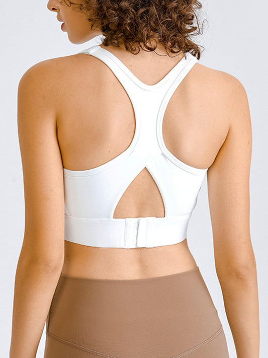 Double Take Square Neck Racerback Cropped Tank - Znvia