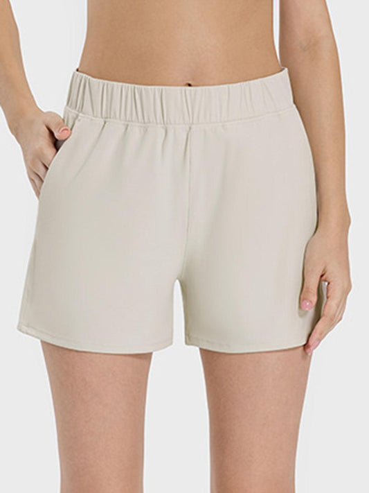 Elastic Waist Active Shorts – Comfort, Flexibility & Performance - Znvia