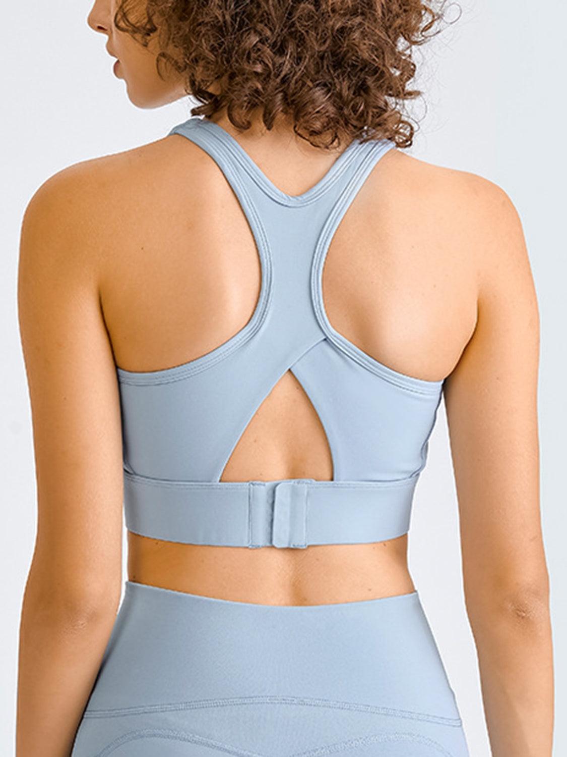Double Take Square Neck Racerback Cropped Tank - Znvia