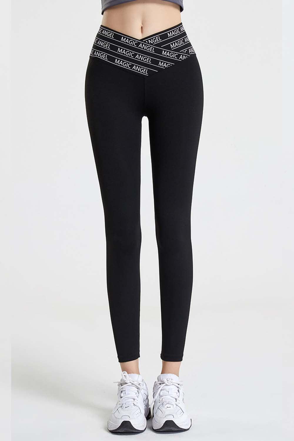 Wide Waistband Sports Leggings – Ultimate Comfort & Performance - Znvia