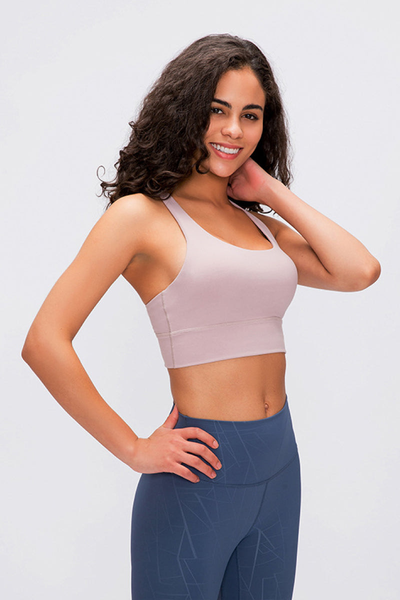 Double X Sports Bra – Sleek, Supportive & Strappy - Znvia