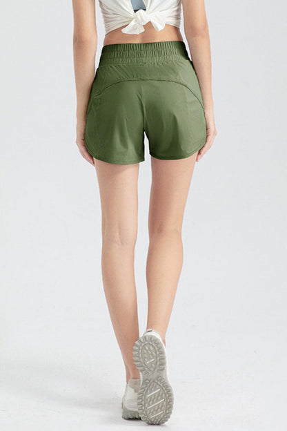 Elastic Waist Active Shorts – Comfort, Flexibility & Style for Every Move! - Znvia