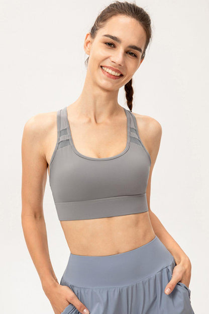 Scoop Neck Long Sports Bra – The Ultimate Blend of Comfort & Performance - Znvia