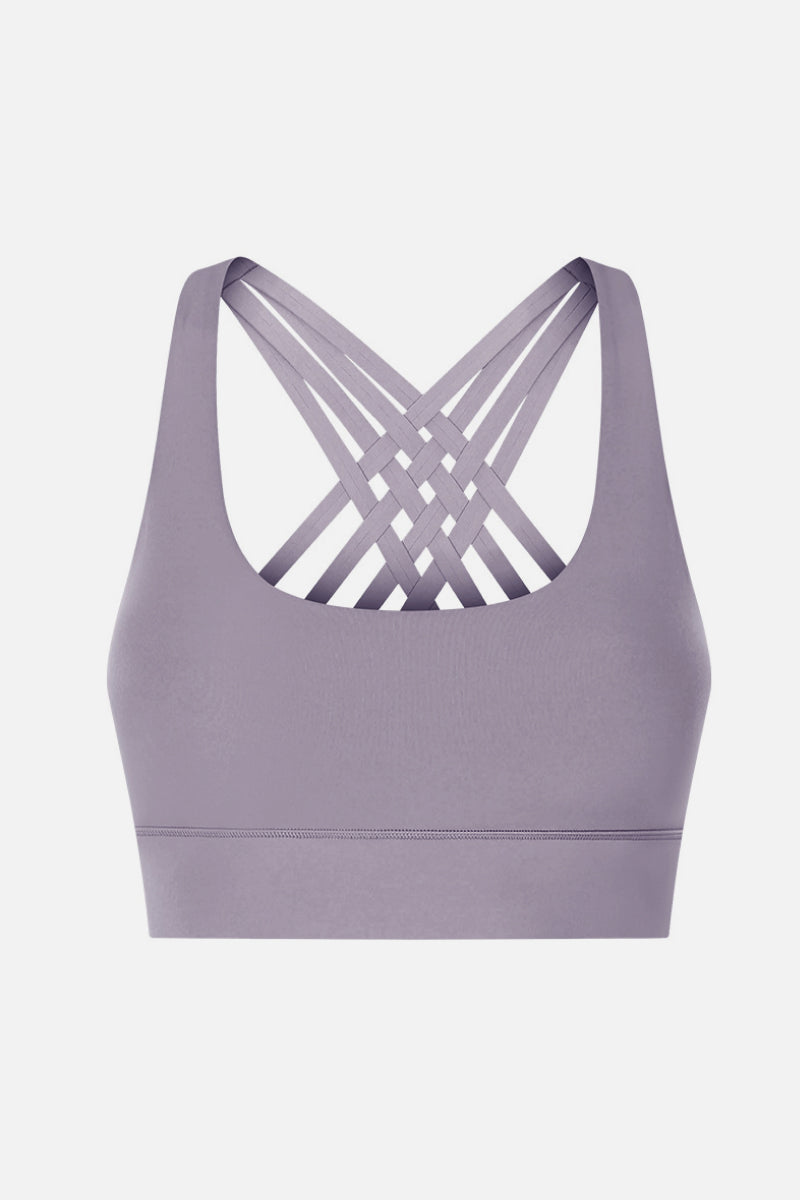 Eight Strap Sports Bra – Stylish, Supportive & Sweat-Wicking - Znvia