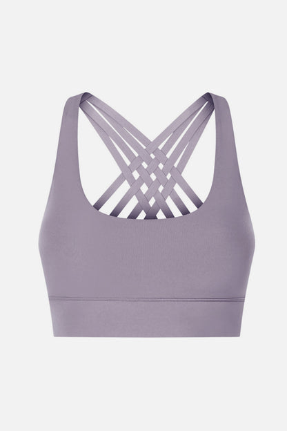 Eight Strap Sports Bra – Stylish, Supportive & Sweat-Wicking - Znvia