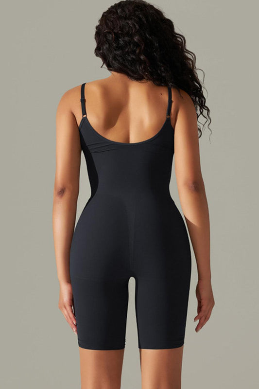 Spaghetti Strap Active Romper – Your Ultimate All-in-One Athleisure Essential! - Znvia