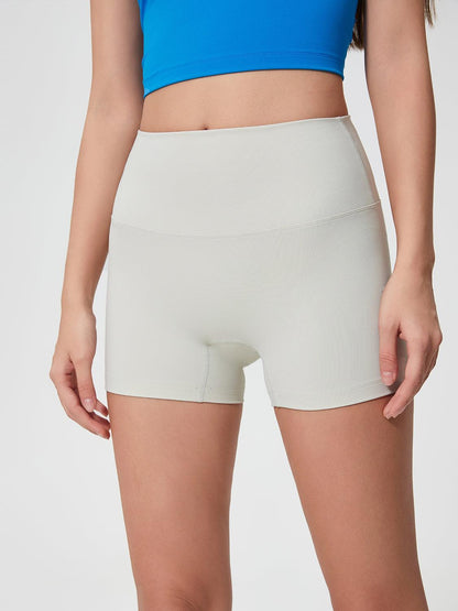 High Waist Active Shorts - Znvia