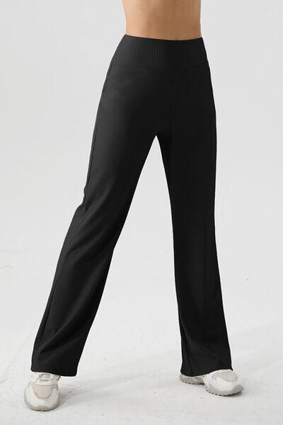 High Waist Straight Active Pants – Ultimate Comfort & Style for Your Active Lifestyle - Znvia
