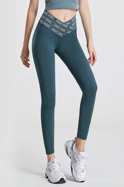 Wide Waistband Sports Leggings – Ultimate Comfort & Performance - Znvia