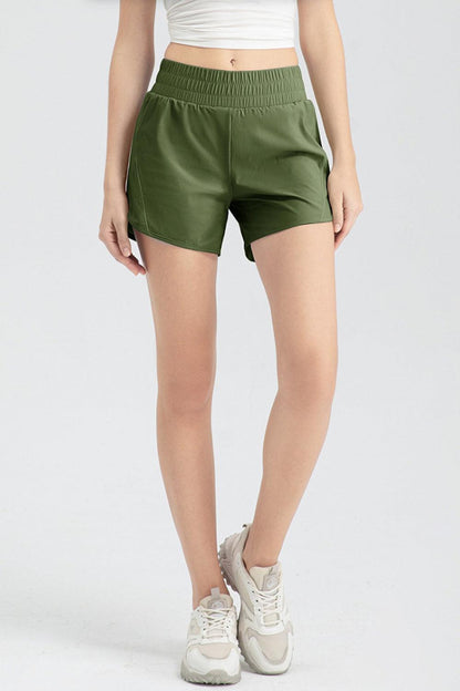 Elastic Waist Active Shorts – Comfort, Flexibility & Style for Every Move! - Znvia