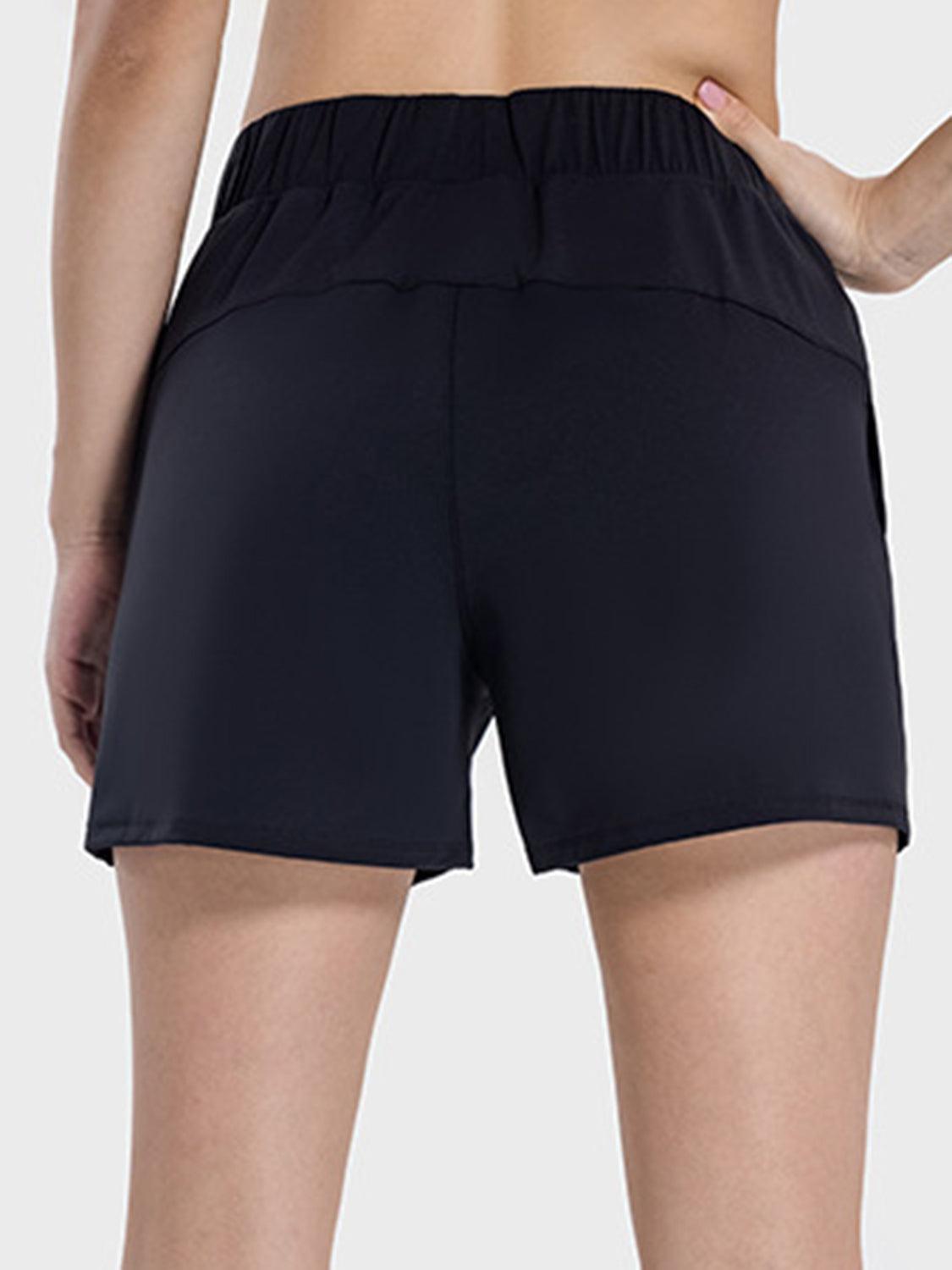Elastic Waist Active Shorts – Comfort, Flexibility & Performance - Znvia