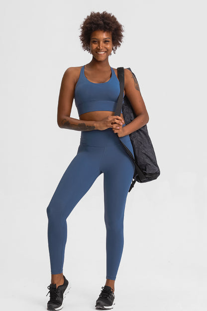 Eight Strap Sports Bra – Stylish, Supportive & Sweat-Wicking - Znvia