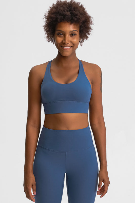 Eight Strap Sports Bra – Stylish, Supportive & Sweat-Wicking - Znvia
