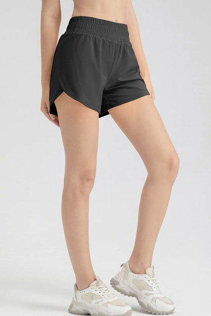 Elastic Waist Active Shorts – Comfort, Flexibility & Style for Every Move! - Znvia